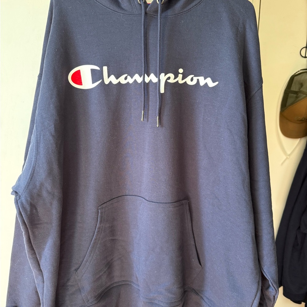 Champion Navy Hoodie